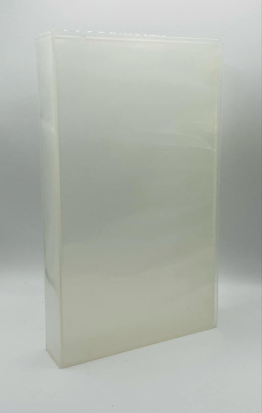 12 x Empty Clear VHS Video Tape Cases