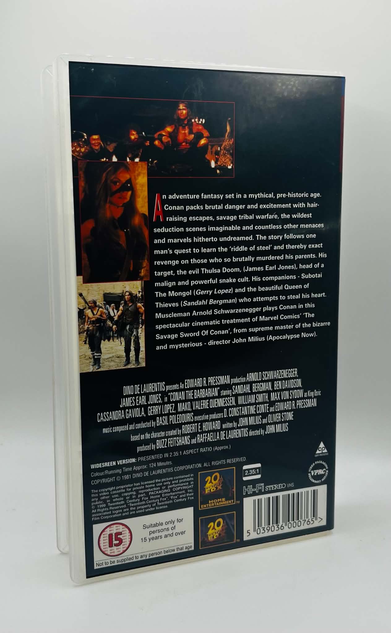 Conan The Barbarian (15) (Widescreen Edition)