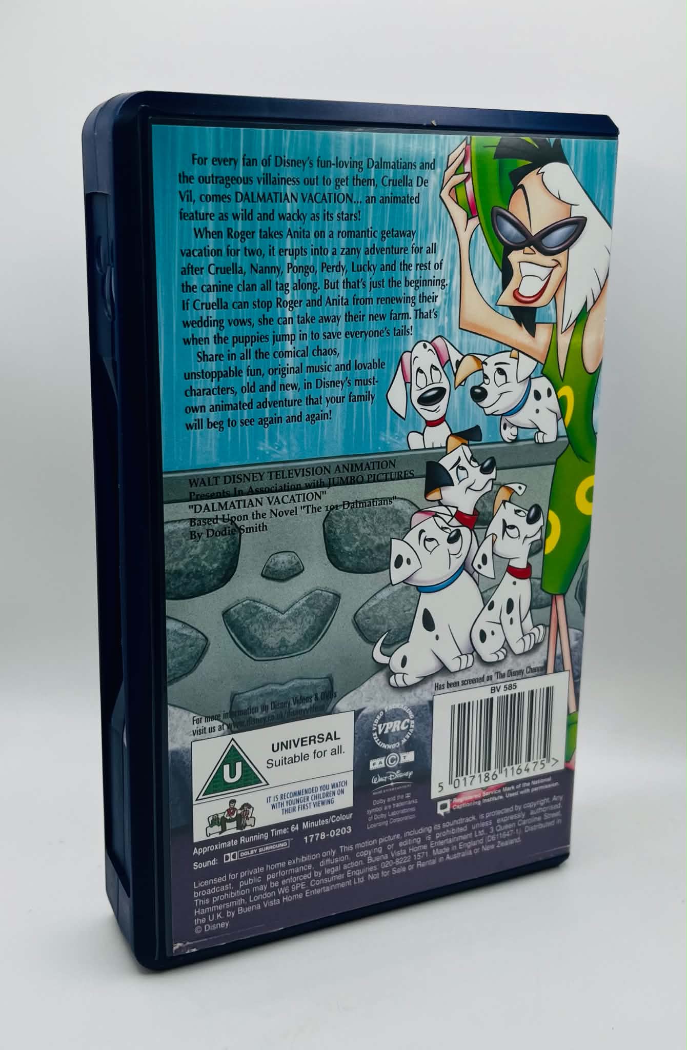 Dalmatian Vacation (U) (NEW SEALED)