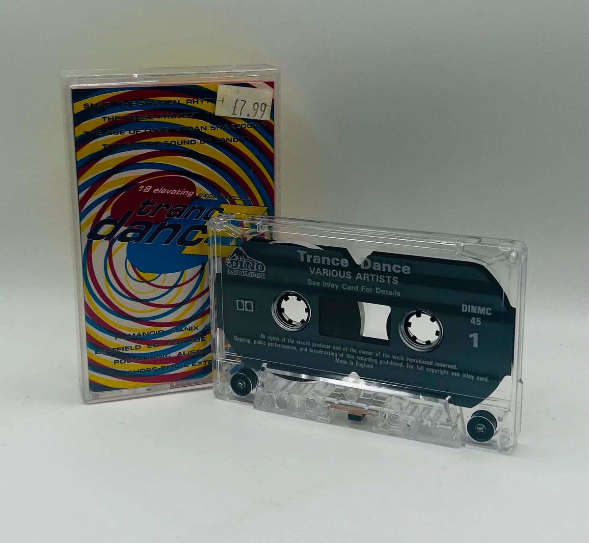 Dance + Rave Audio Cassette Tape Bundle