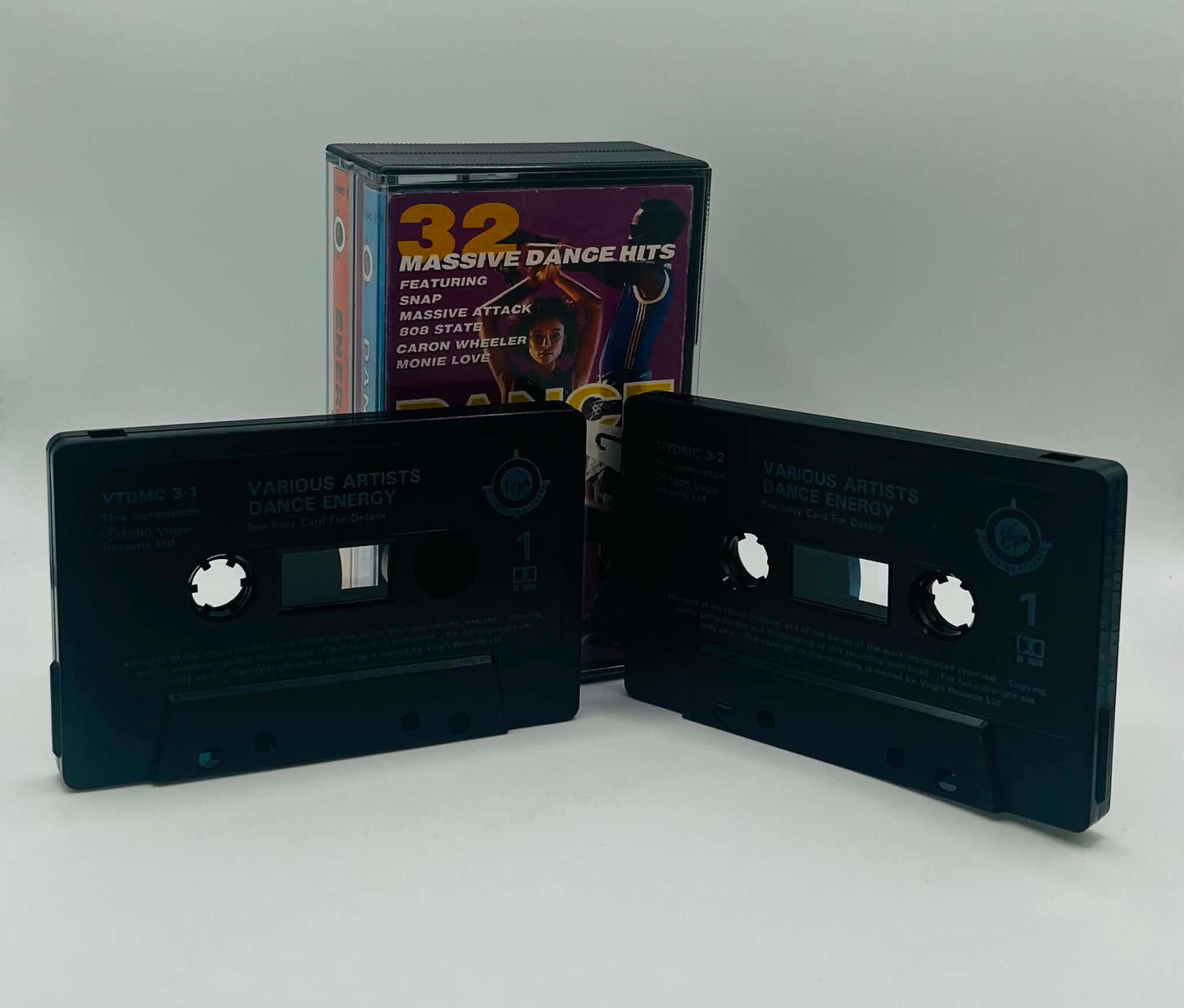 Dance + Rave Audio Cassette Tape Bundle