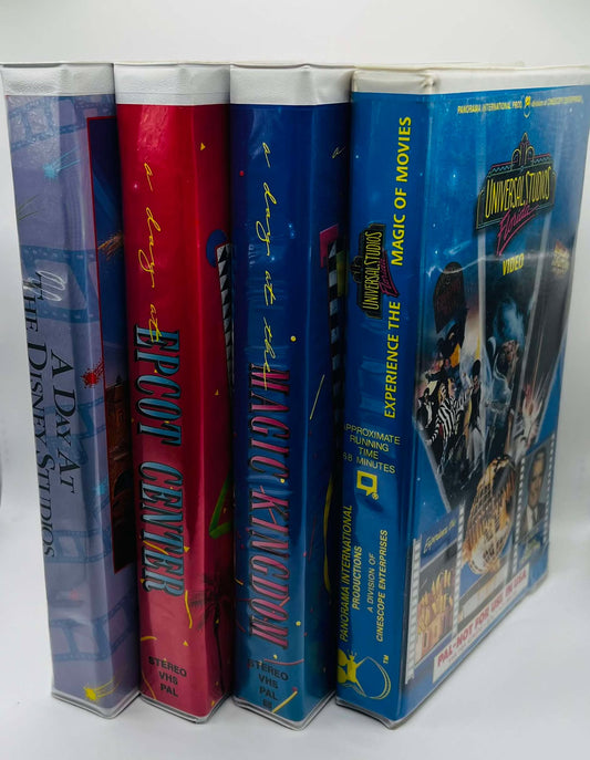 4 x Walt Disney World/Studio Videos