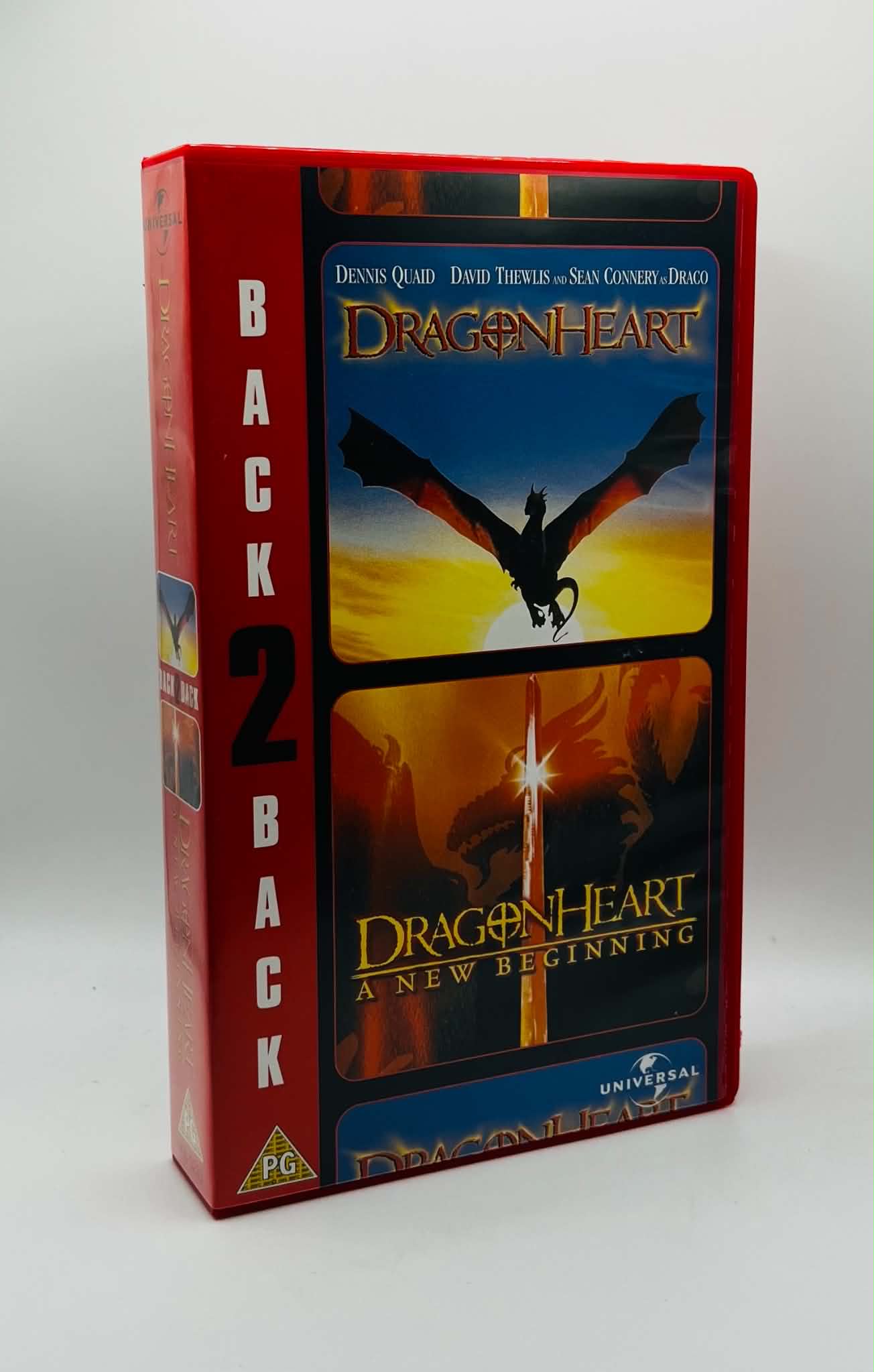 Dragonheart 1 + 2 (PG) (NEW SEALED)