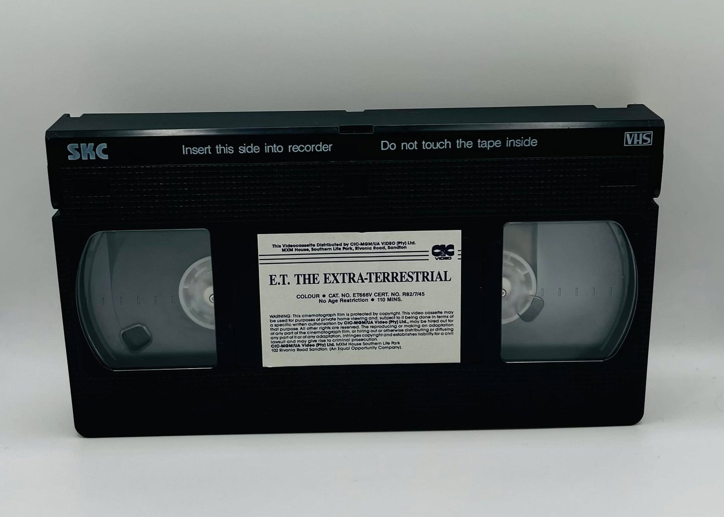 E.T. The Extra-Terrestrial (South African Release) (U) (Big Box)