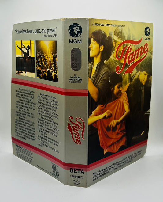 Fame (Betamax) Big Box Sleeve