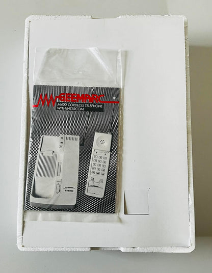 Geemarc Dual Pack (M400 Cordless Telephone + Wake 'N Talk Extension)