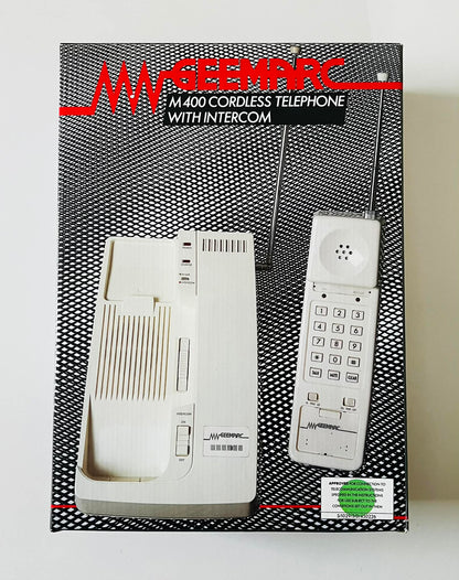 Geemarc Dual Pack (M400 Cordless Telephone + Wake 'N Talk Extension)