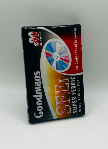Goodmans SFEi Super Ferric C90 Blank Tape (NEW SEALED)