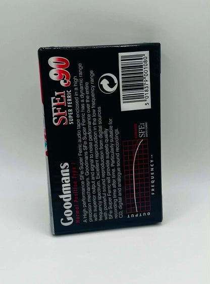 Goodmans SFEi Super Ferric C90 Blank Tape (NEW SEALED)