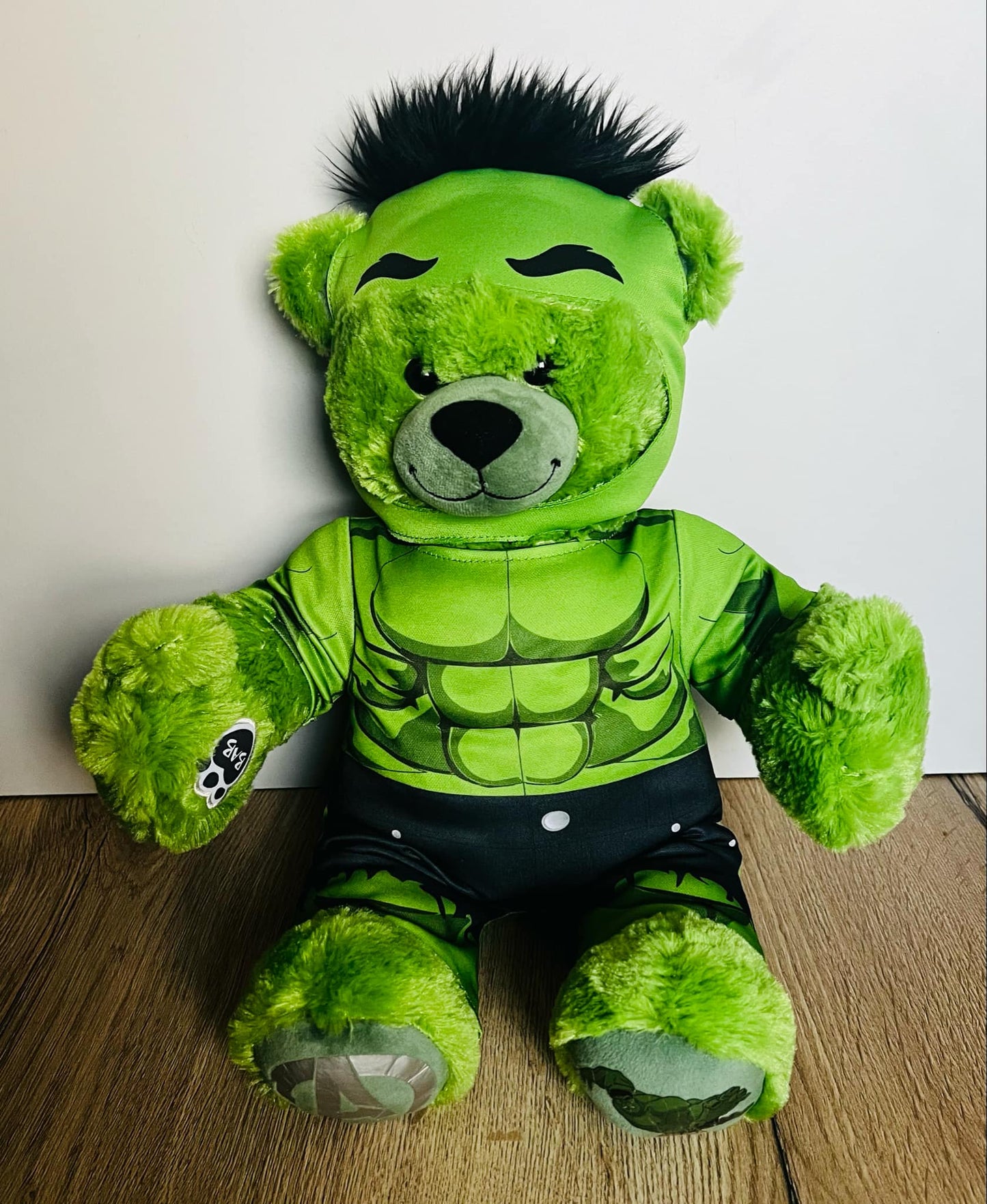 Build A Bear Hulk Edition Soft Toy