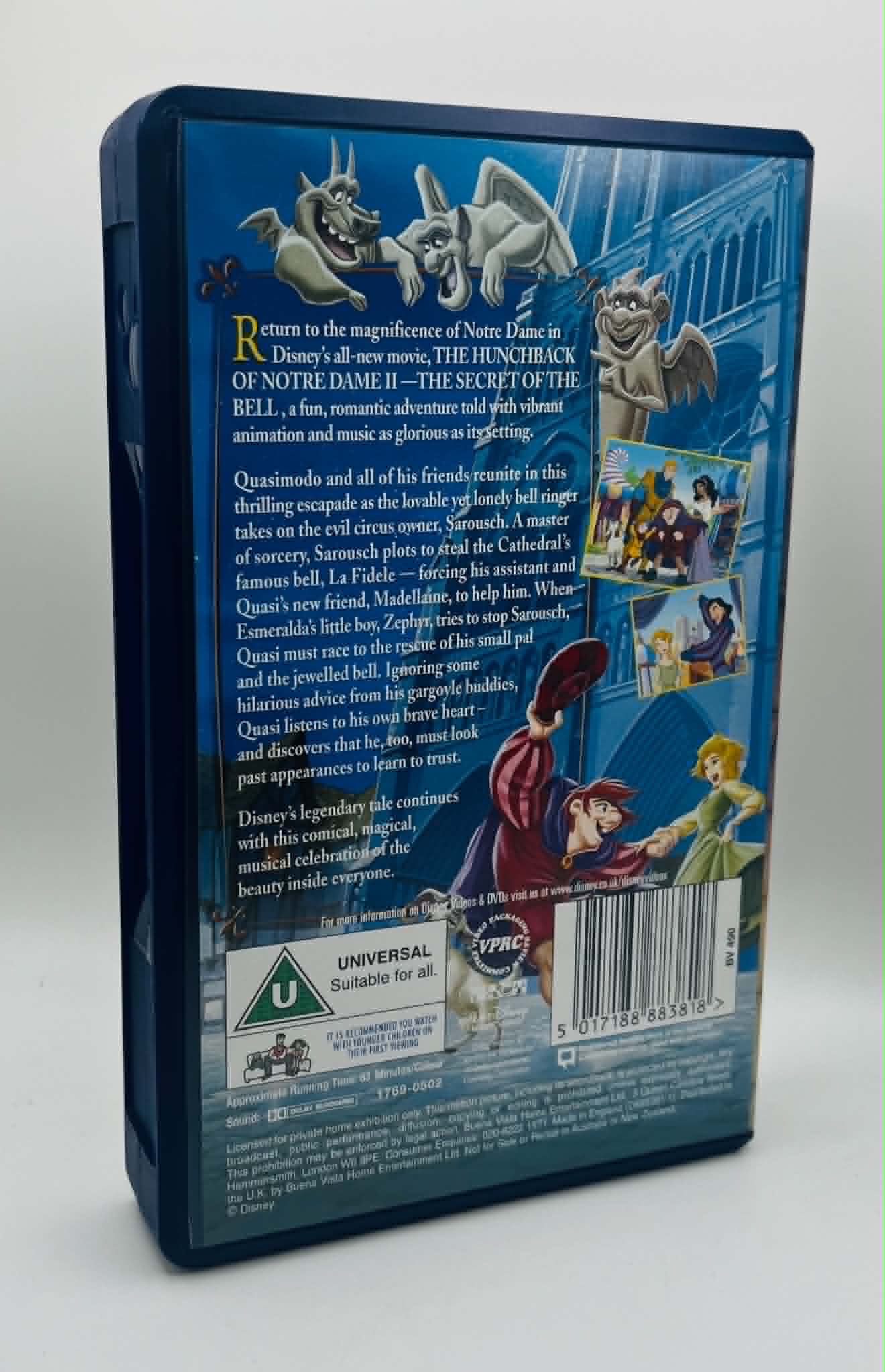 The Hunchback Of Notre Dame II (U) (NEW SEALED)