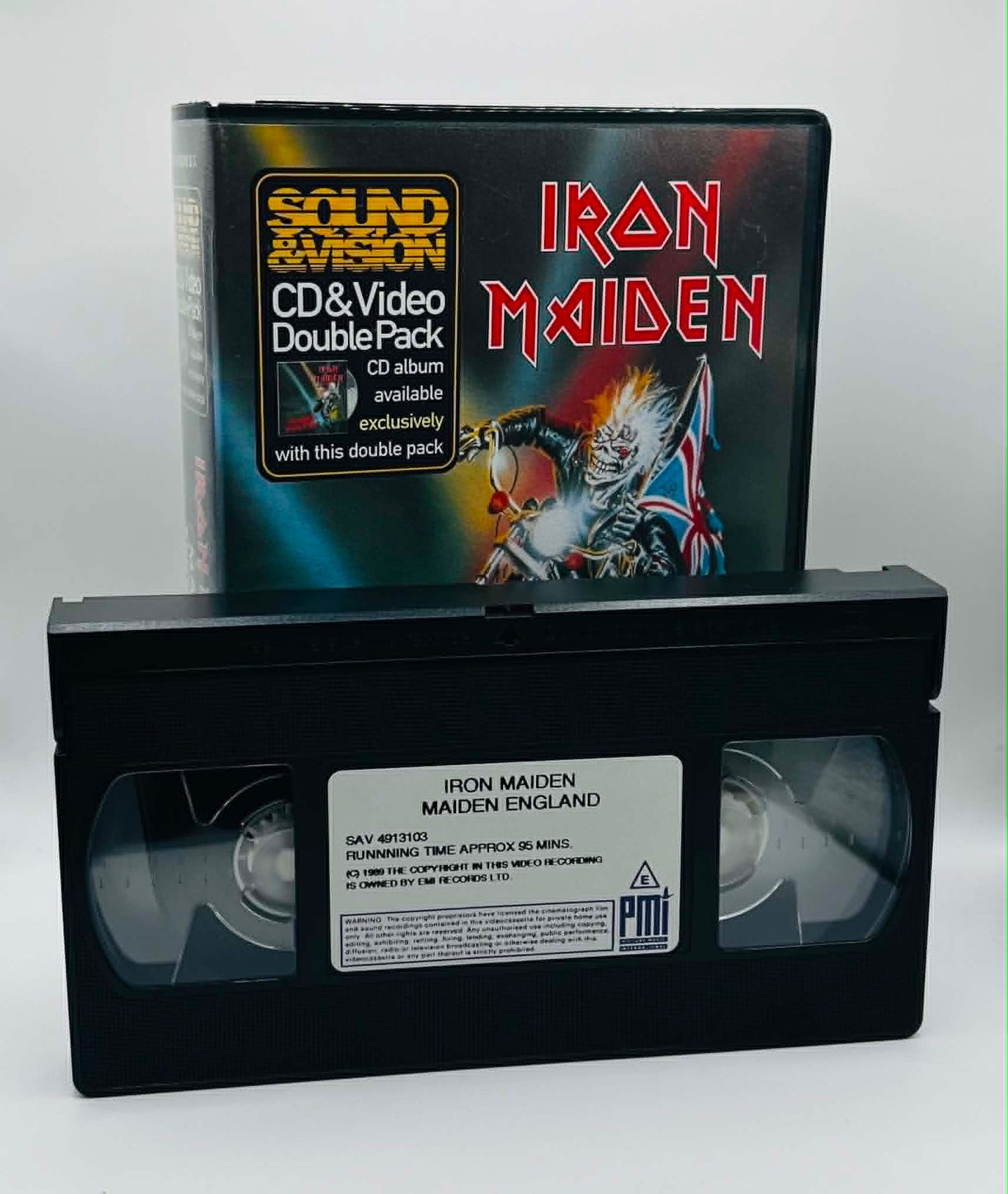 Iron Maiden (Maiden England) CD+Video Double Pack (U)