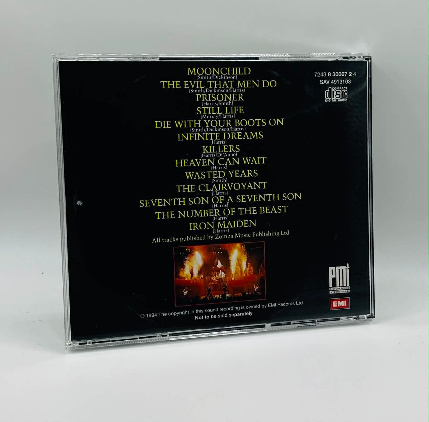 Iron Maiden (Maiden England) CD+Video Double Pack (U)