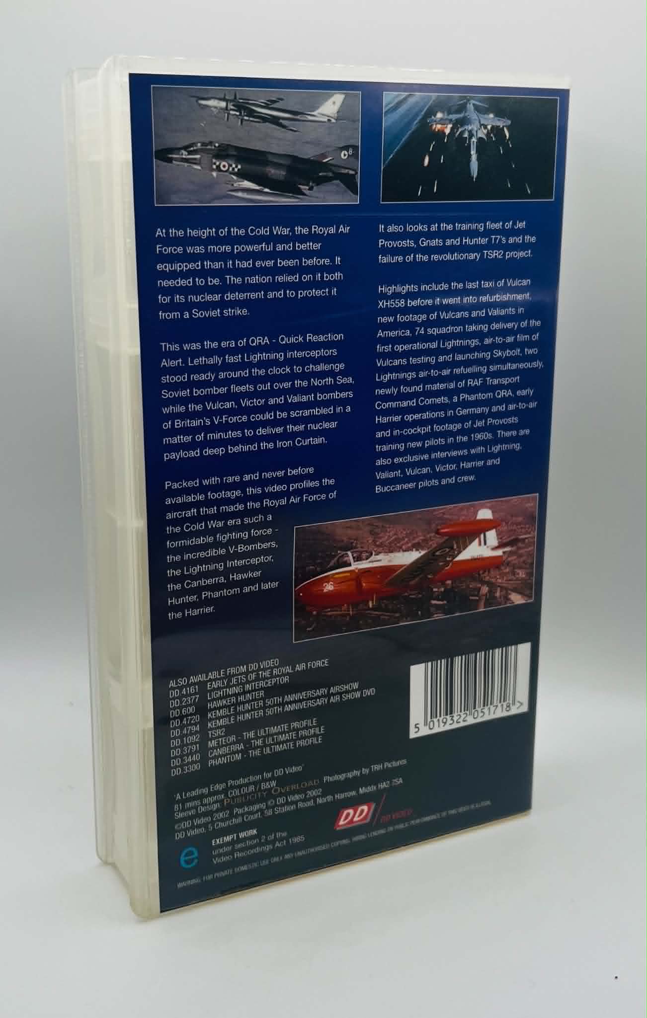 Cold War Jets Of The Royal Air Force (U) (NEW SEALED)