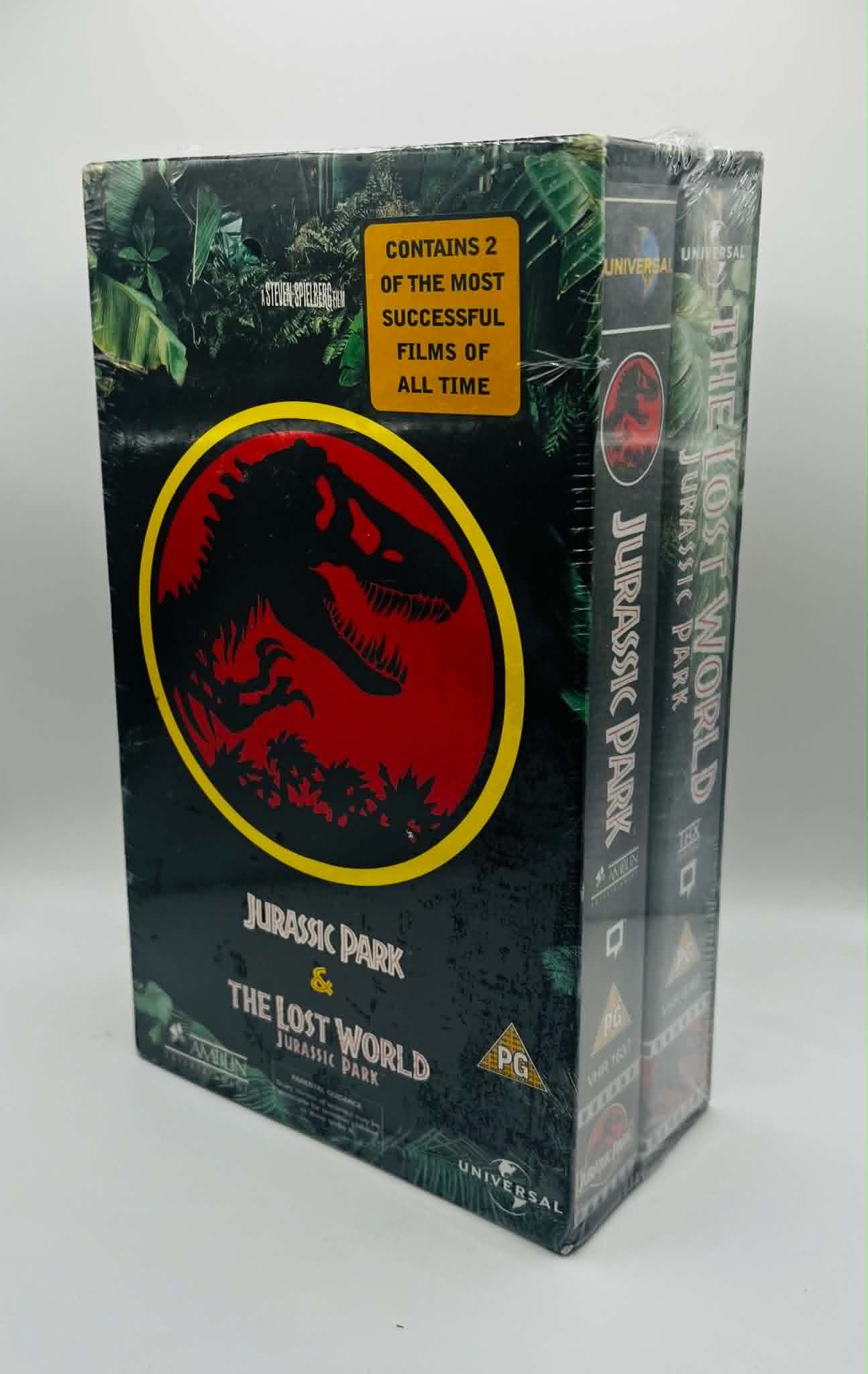 Jurassic Park & The Lost World (PG) (NEW SEALED)