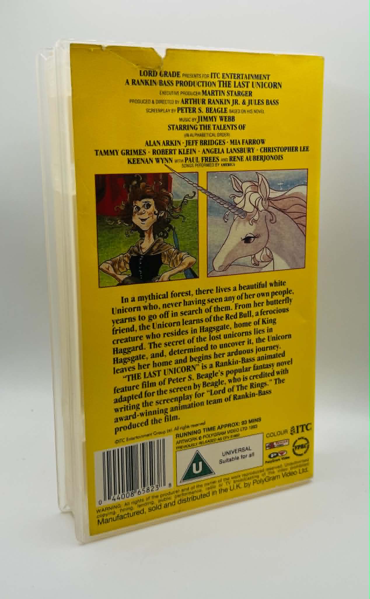 The Last Unicorn (U)