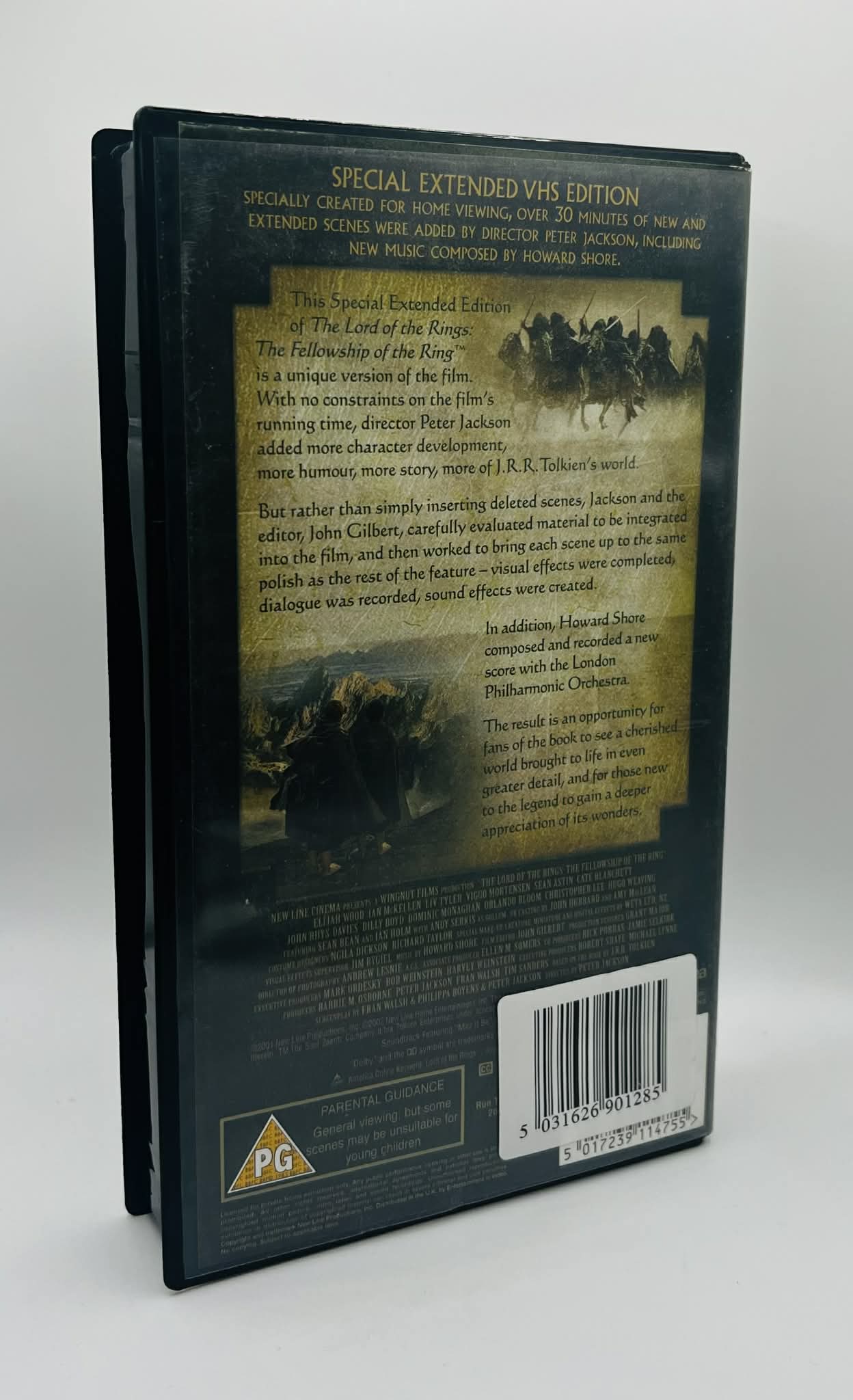 The Lord Of The Rings (The Fellowship Of The Ring) (Extended Edition) (PG) (NEW SEALED)