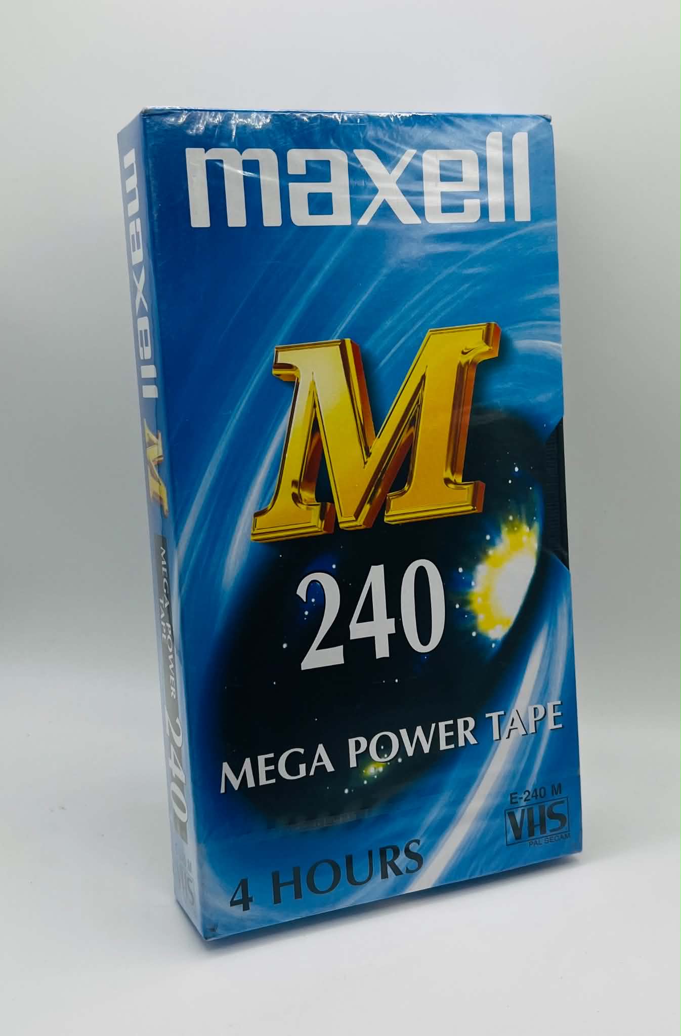 Maxell M240 Blank Video Cassette (NEW SEALED)