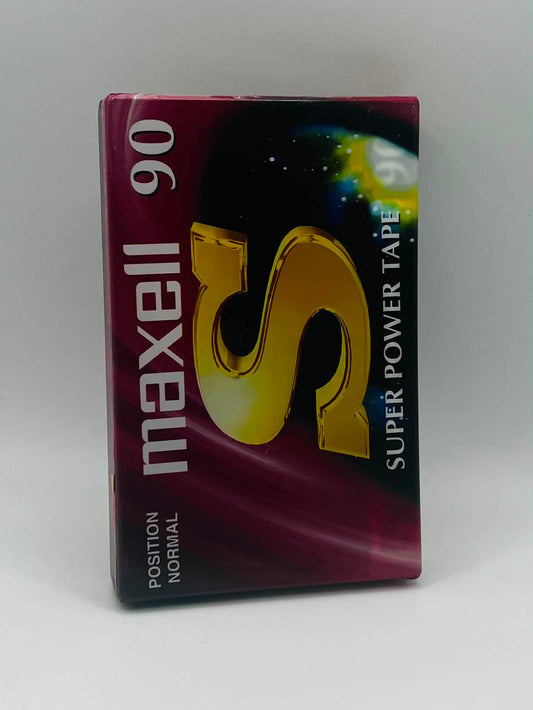 Maxell S 90 Blank Tape (NEW SEALED)
