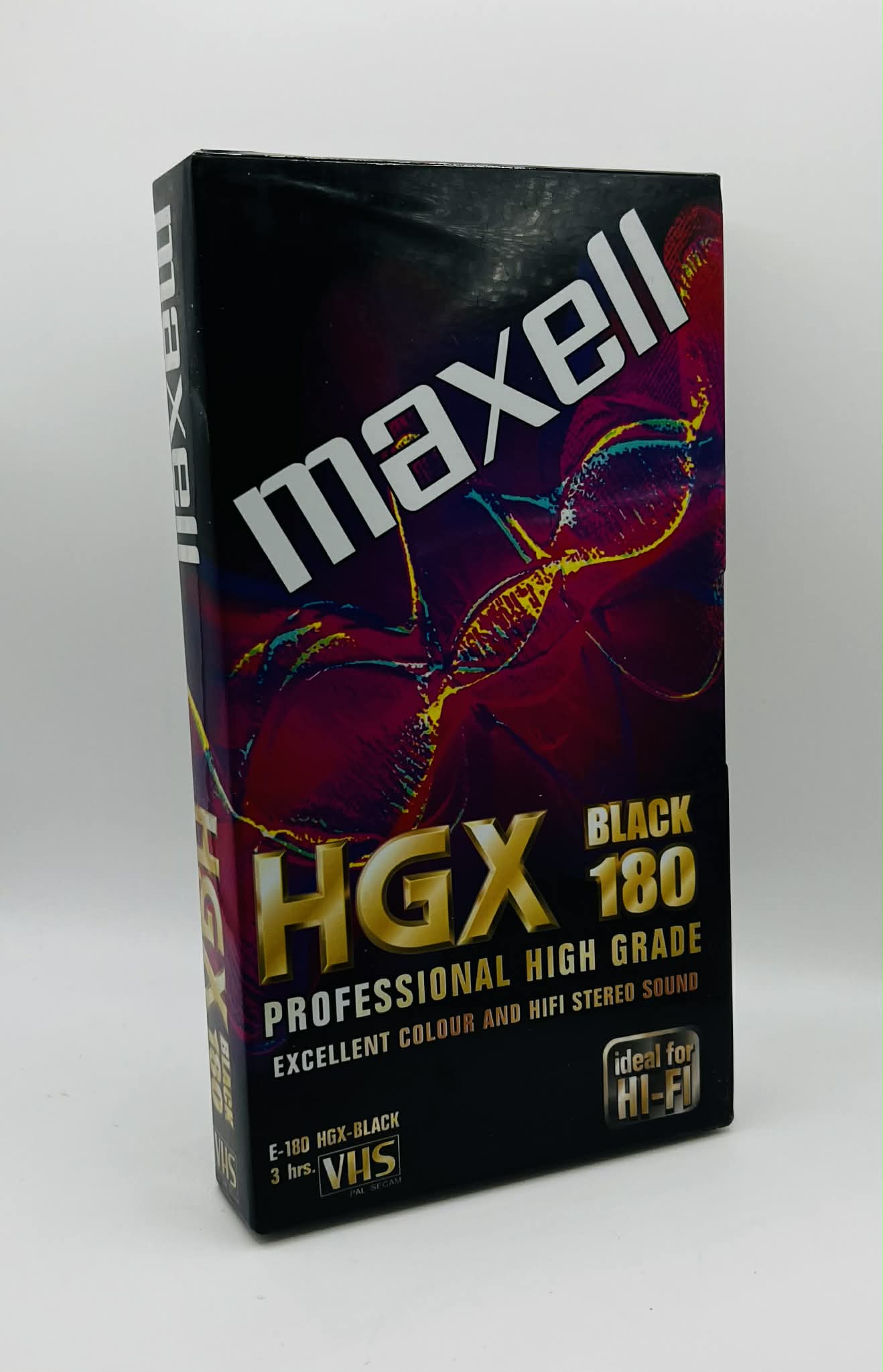 Maxell HGX Black 180 Blank Video Cassette (NEW SEALED)