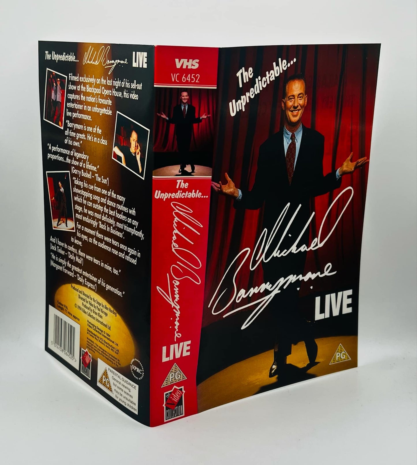 Michael Barrymore Live Sleeve