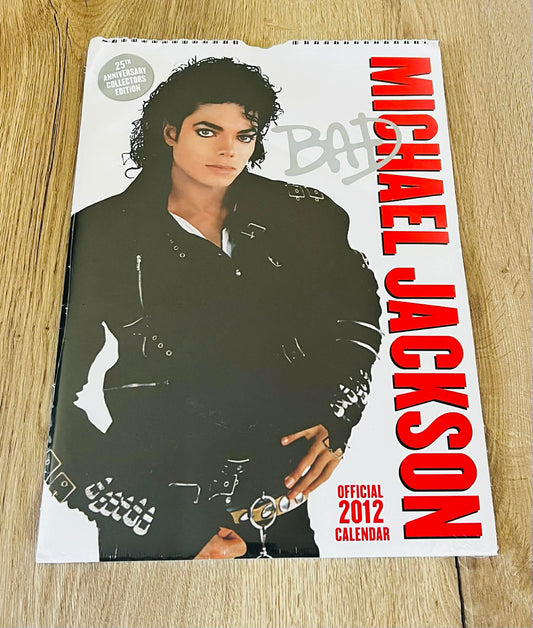 Michael Jackson (Bad 2012) Calendar (NEW SEALED)