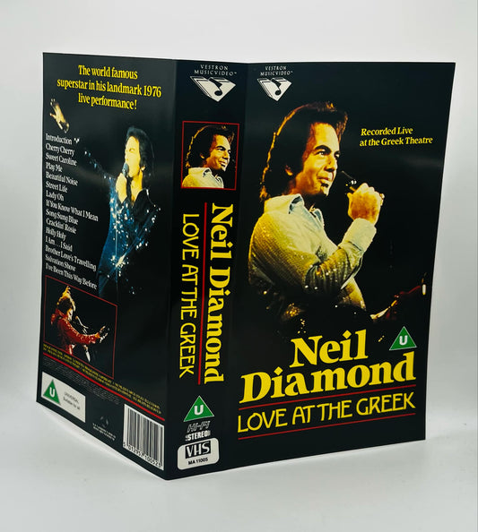 Neil Diamond (Love At The Greek) Sleeve