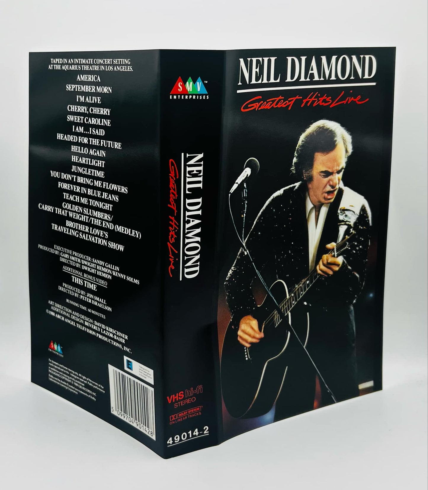 Neil Diamond (Greatest Hits Live) Sleeve