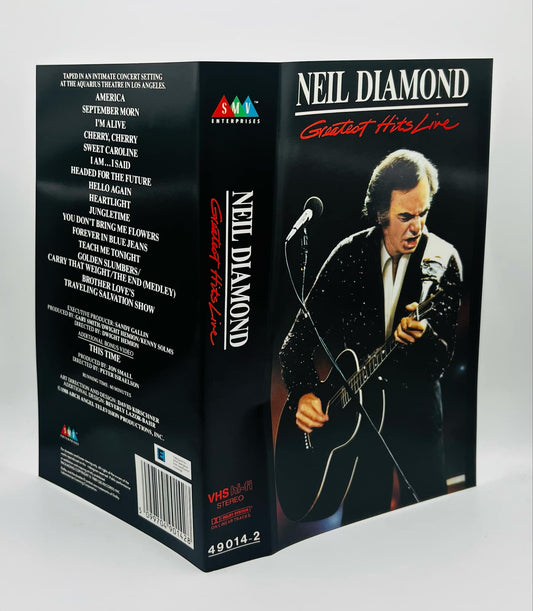 Neil Diamond (Greatest Hits Live) Sleeve