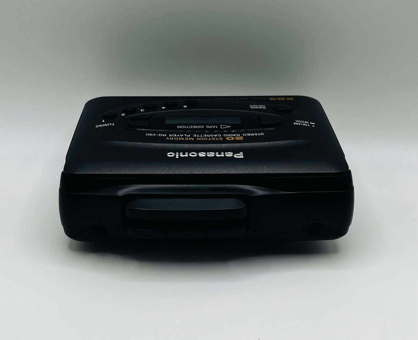 Panasonic RQ-V80 Stereo Cassette Player with Headphones