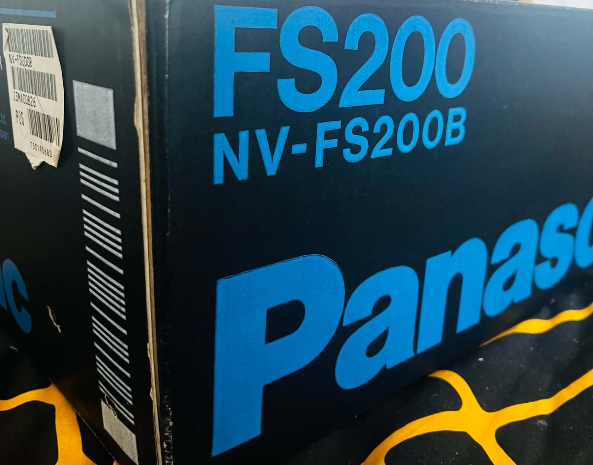 Panasonic NV-FS200B VCR | Fully Working | Remote, Scanner + Extras (Boxed)