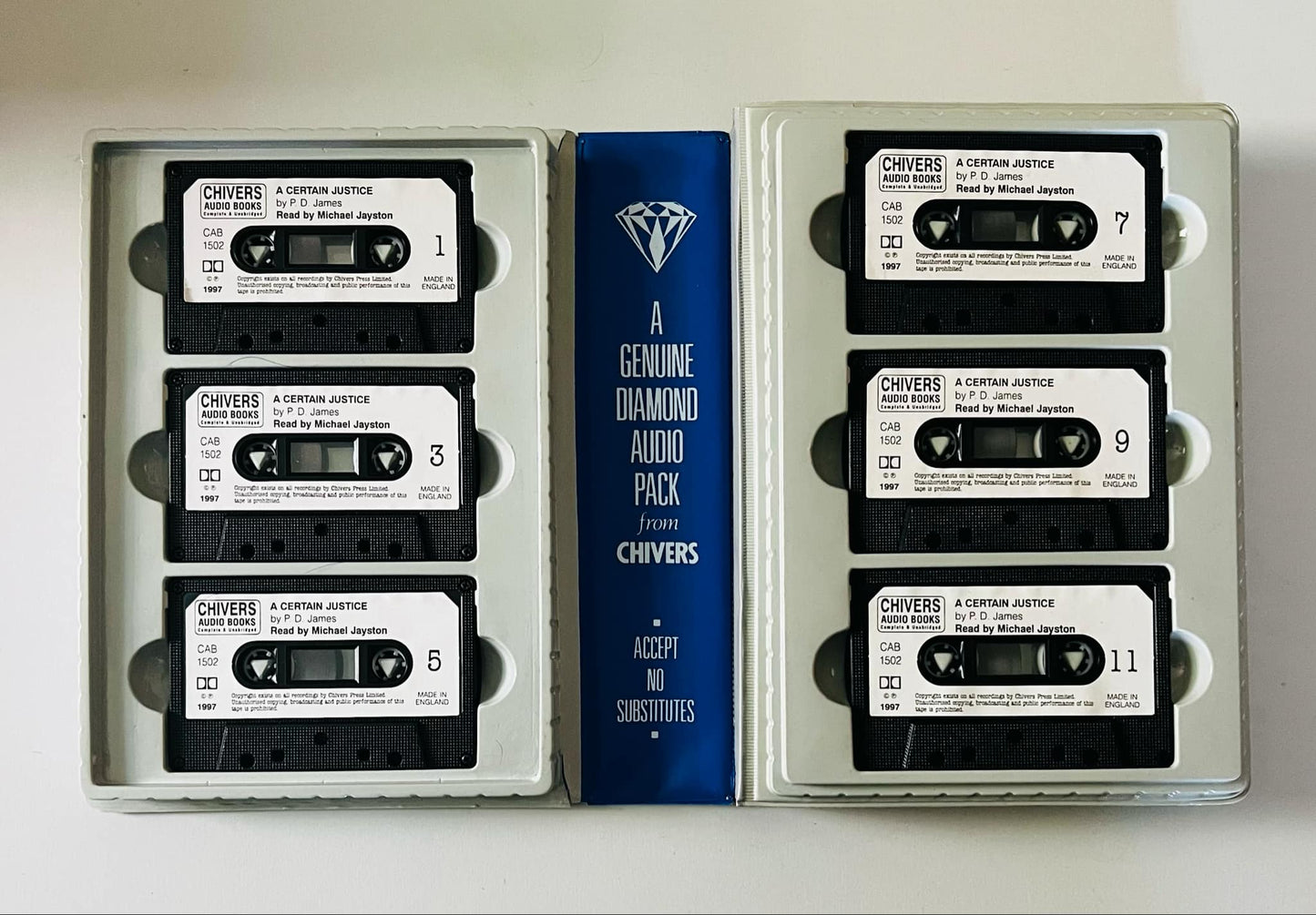A Certain Justice (P.D. James) (12 Cassettes)