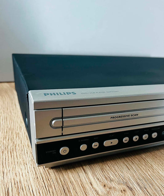 Philips DVP3350V DVD/VCR + Remote + Leads + Videos