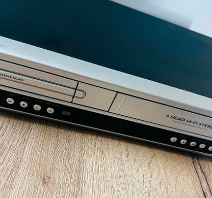Philips DVP3350V DVD/VCR + Remote + Leads + Videos