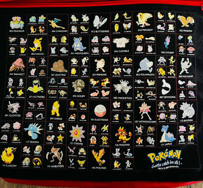 Pokémon 2000 Messenger Courier Bag Nintendo Pikachu