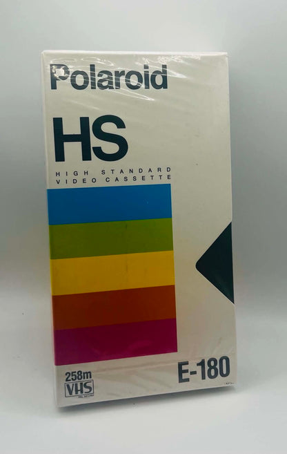 Polaroid HS E-180 Blank Video Cassette (NEW SEALED)