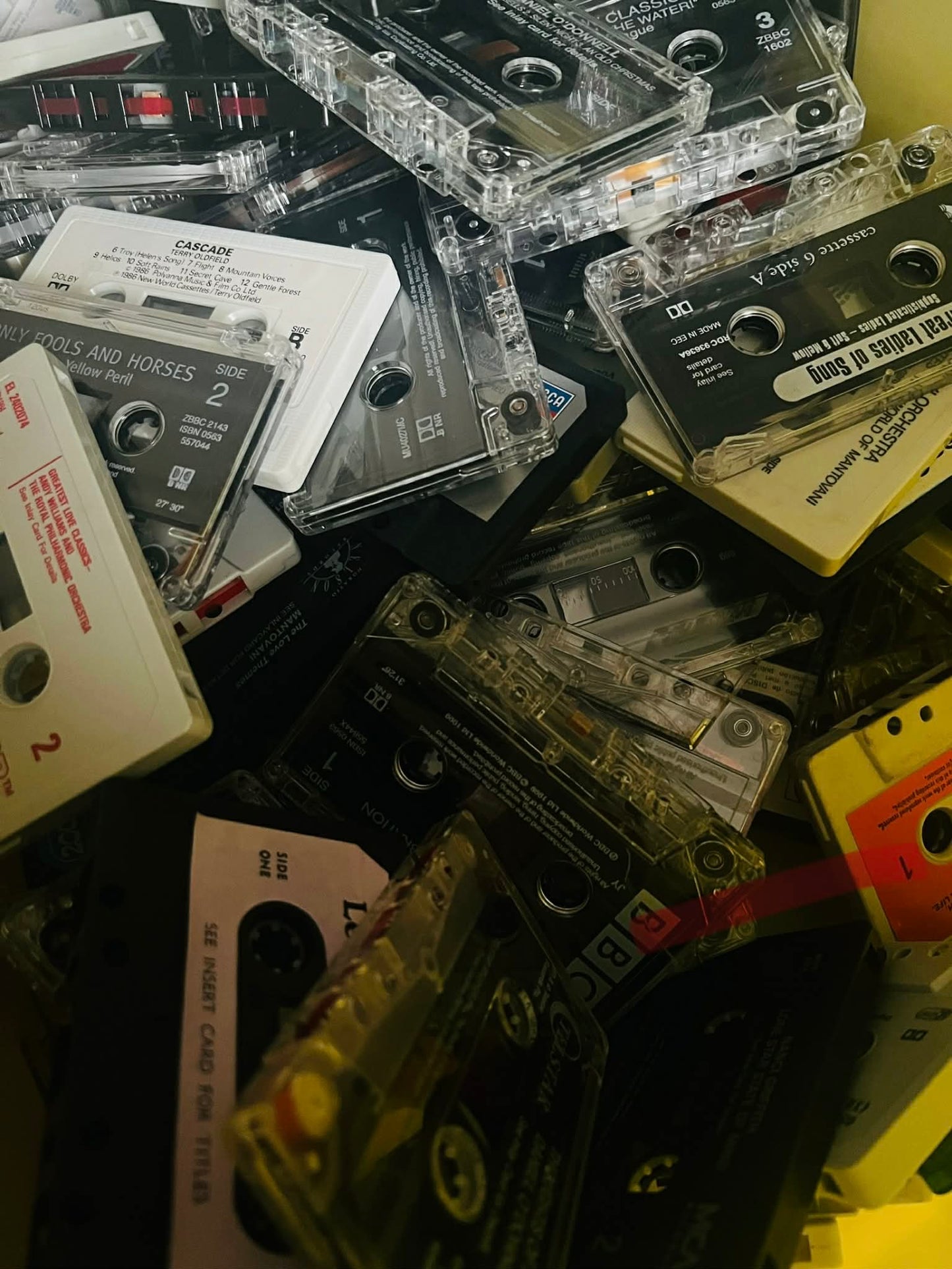 50 x Audio Cassette Tapes Only (Untested)