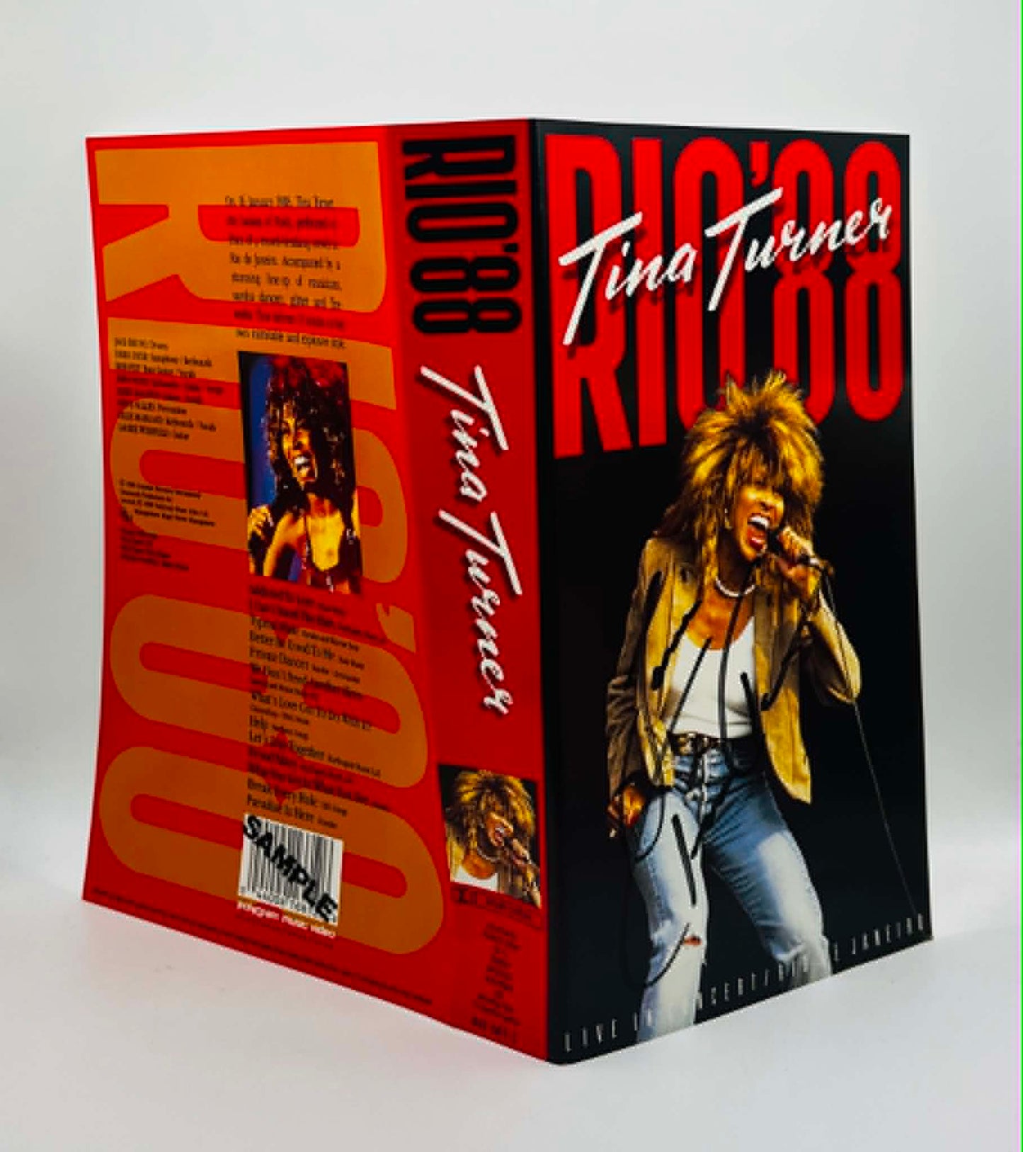Tina Turner (Rio '88) (U) (Signed)