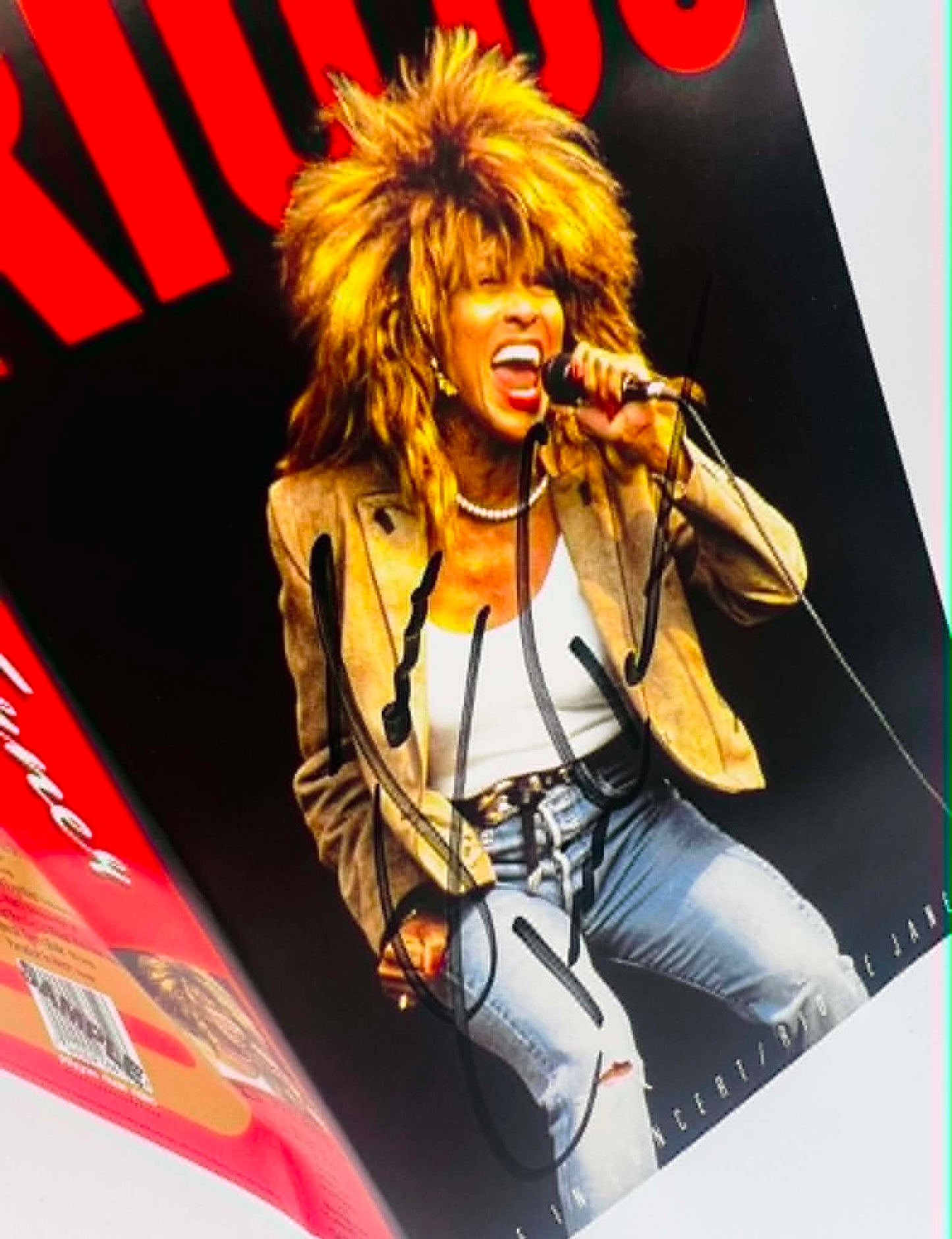 Tina Turner (Rio '88) (U) (Signed)