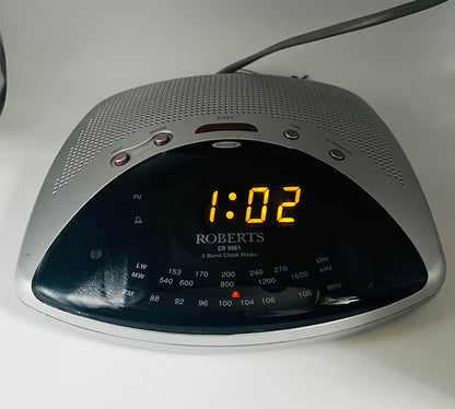 Roberts CR9961 3 Band Clock Radio