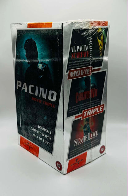 Scarface / Carlito's Way / Sea Of Love Triple Pack (18) (NEW SEALED)