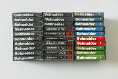 Schneider Recordable Audio Cassette Collection