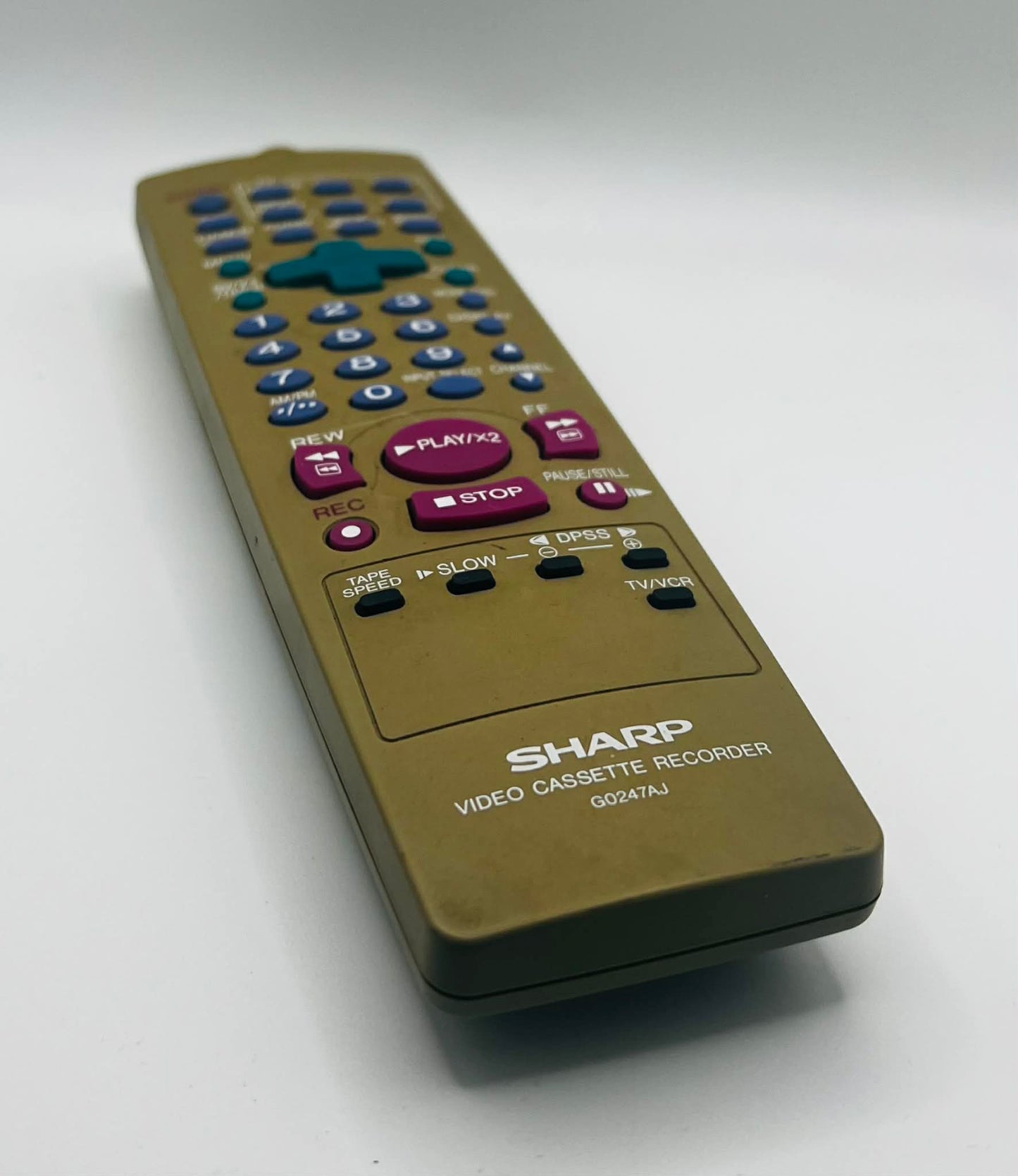 Original Sharp G0247AJ VCR/TV Remote Control