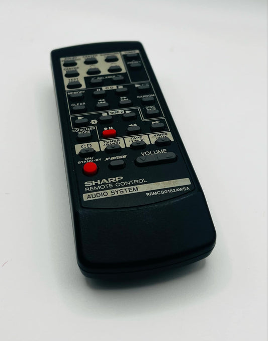 Sharp Audio System Original RRMCG0182AWSA Remote Control