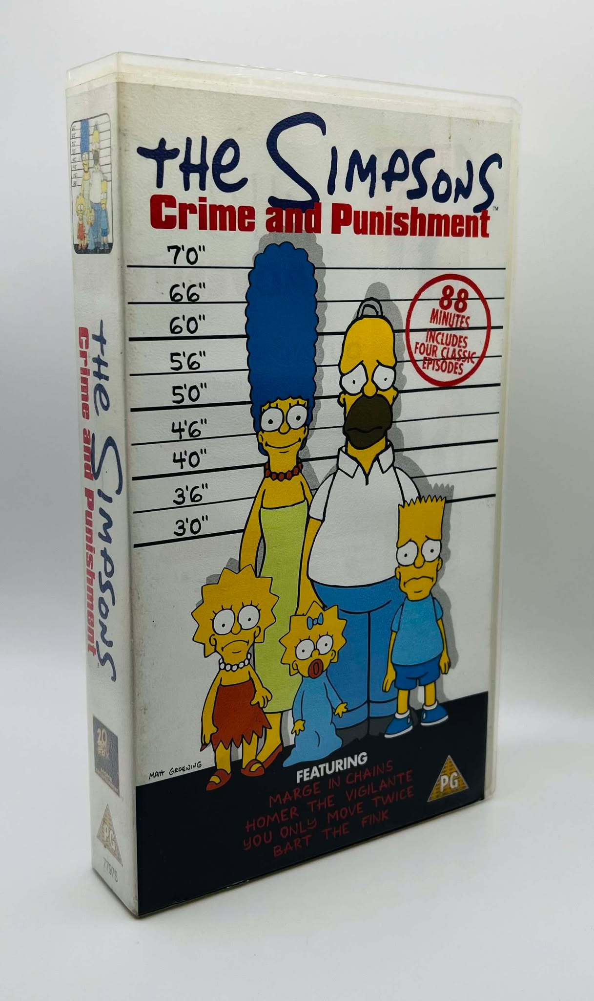 The Simpsons (Crime & Punishment) (PG) – Orter