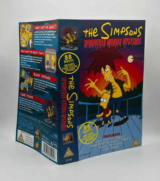 The Simpsons (Springfield Murder Mysteries) Sleeve