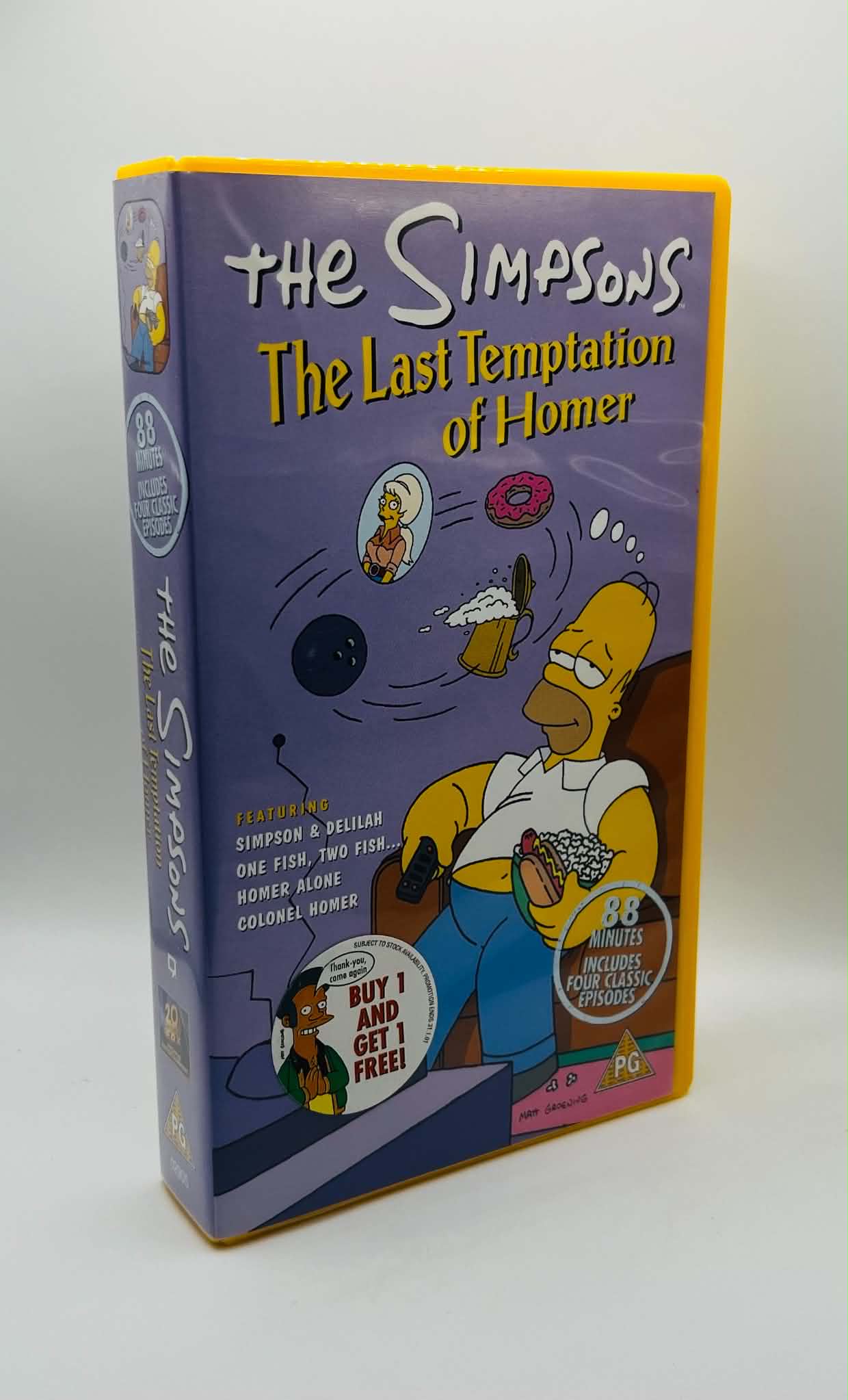The Simpsons (The Last Temptation Of Homer) (PG)