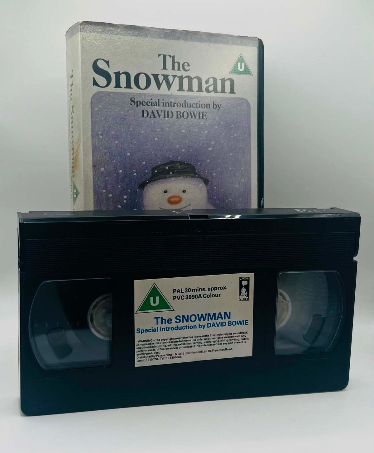The Snowman VHS Video Tape + Audio Cassette (U)