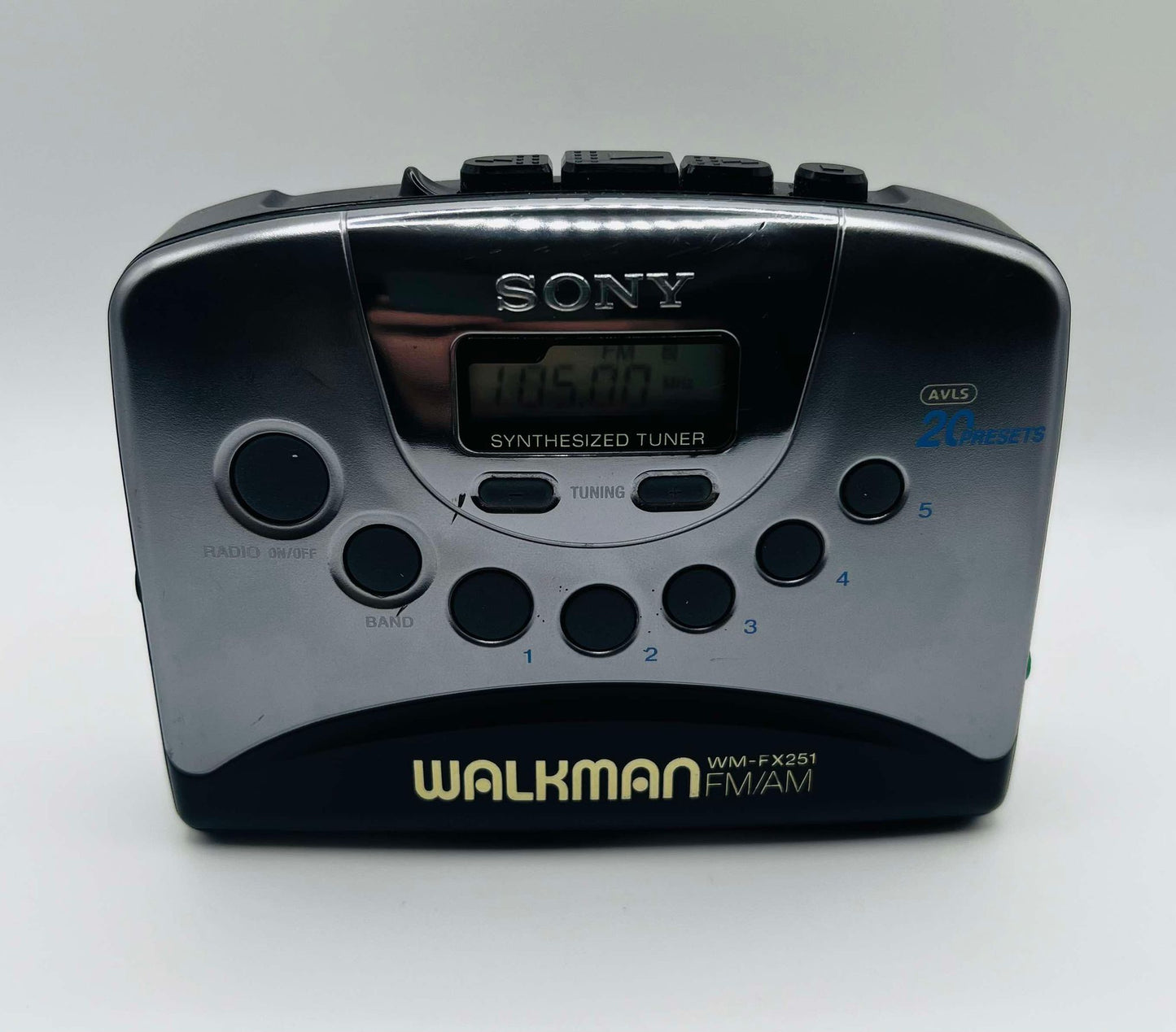 Sony Walkman WM-FX251 with Headphones