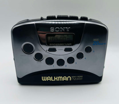 Sony Walkman WM-FX251 with Headphones